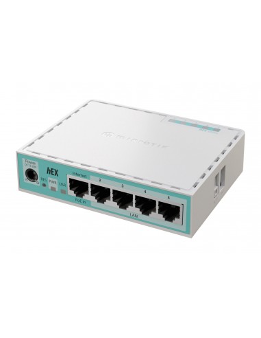 Mikrotik hEX кабелен рутер Гигабитов...